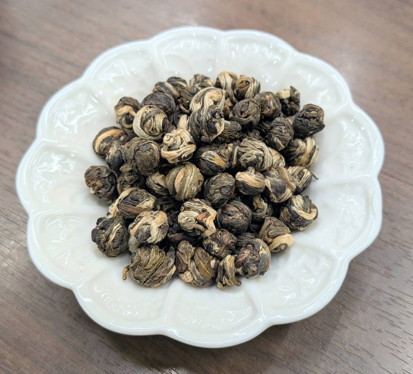 珍珠茉莉花茶　100g/¥4320～